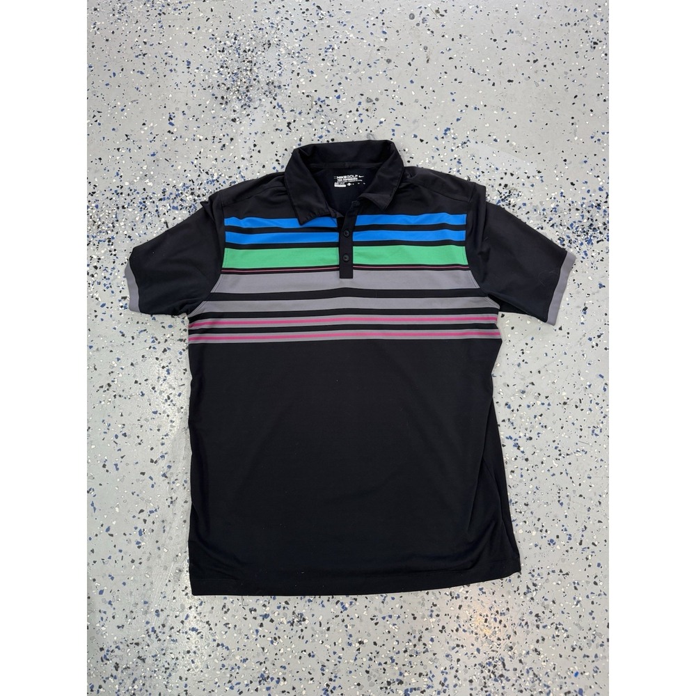 Nike Golf‎ Dri-Fit Polo Shirt 56323 Mens Sz. XL Used Multi Color Golf